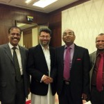  photo L TO R (Siddique valiyakath, President FIMA, Yusuf Chambers, H.E. Sunil Jain, Ambassador of India to Kuwait, Dr. Ghalib Al-Mashoor, President IKFS) in a  RECENTLY HELD GRAND IFTAR Reception at CROWNE PLAZA hosted by Federation of Indian Muslim Association (FIMA). Yusuf Chambers delivered very fascinating speech during the FIMA event. Yusuf Chambers is now active in iEra (Islamic Education Revival Acadamy) a very progressive and modern approach to sharing true Islam with the non-Muslimcommunities all across the United Kingdom.